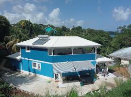 Villa blue lagoon T5 4 chambres vue mer, 100m plage, jacuzzi, espace jeu，位于拉特里尼泰的酒店