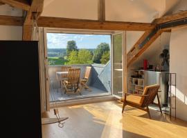 Loft im Haus mit Geschichte，位于Mähring的酒店