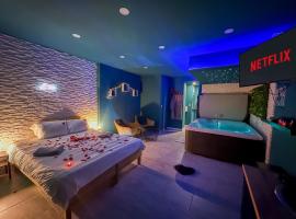 Love & Spa - Jacuzzi - Netflix - Métro - Wifi，位于瓦斯凯勒的酒店