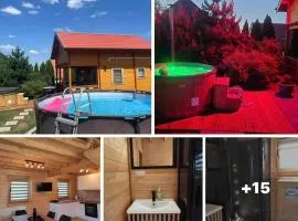 Domek u Emi jakuzzi Wilkasy Giżycko