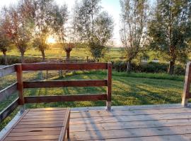 glamping weerribben，位于Scherpenzeel的酒店