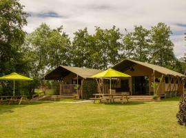 Zorgcamping De Ruif De Peppelhoeve，位于Stoutenburg的带泳池的酒店