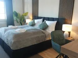 maremar - 116qm mit 2 Schlafzimmern - Perfekt für Familien - Holzmarkt - Luxus Boxspringbetten - Küche - Balkon - Arbeitsplätze