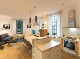 LokoMotel-Wohnung, Luxus Ferienwohnung im Lokschuppen