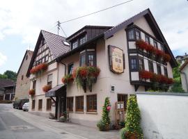 Gasthaus Zur Rose，位于Stuppach的酒店