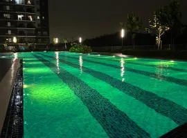 Homestay murah bangi view pool fully acond