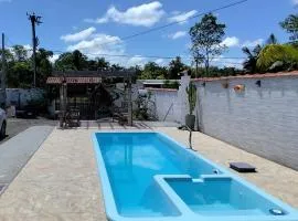 Rancho Lopes - Casa com piscina e churrasqueira, Iguape-SP