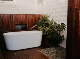 41 Found - Lux Vintage Home with Outdoor Bath，位于萨默塞特的酒店