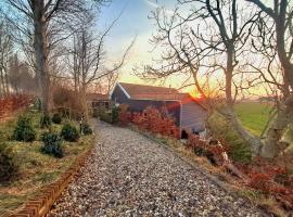 De Rusthut，位于Wolphaartsdijk的木屋