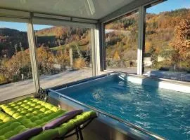 LOZEN avec piscine privée intérieure