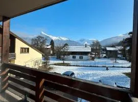 Vue montagne 2 lits Queen Morillon