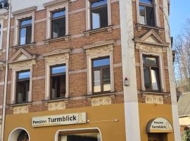 Pension Hotel Turmblick，位于奥尔巴赫的酒店