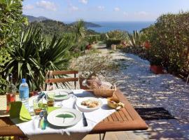 Pretty Tiny House with sea view, Le Lavandou，位于勒拉旺杜的小屋
