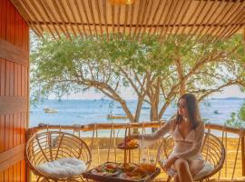 Bamboo Seaview Koh Larn Bathtub Terrace No1 Second Floor，位于Ko Sak的酒店