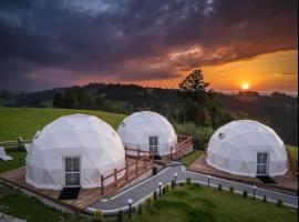 Glamping Pasieka Namiot Glamp Bukowina Tatrzańska - domki w górach，位于Groń的酒店