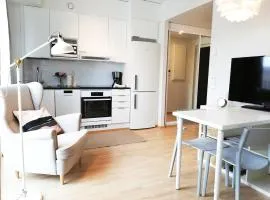 Kotimaailma - Modern studio in Vaasa citycenter, Kirjastokatu