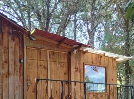 Cabaña Roca de Guia，位于San Jose del Pacifico的酒店