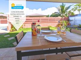 L'Oasis Du Voyageur WiFi AC Pool，位于Taravao的酒店