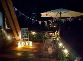 Glamping la cabaña，位于La Ermita的豪华帐篷