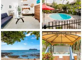 DOWNTOWN Hawaiian Theme Condo with Hot Tub, Pool & Beach - Kona Islander Inn