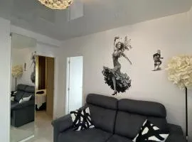 Modern Art apartment by the sea Playa del Espejo