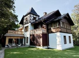 Villa Nicoletta - Luxus am See，位于阿尔陶塞的酒店