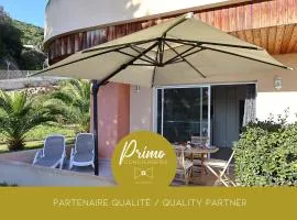 T2 Cosy Large Terrace, Pool and Beach 100 m away