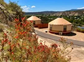 Yurt Overlook #5 with AC and Private Bath 2 Kings