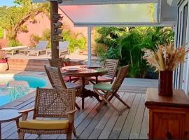 Villa SAJ, 150m from St Jean beach，位于古斯塔维亚的酒店