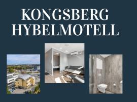 Kongsberg Hybelmotell，位于康斯博的带停车场的酒店