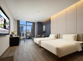 合肥滨湖云谷金融城亚朵酒店，位于合肥的酒店