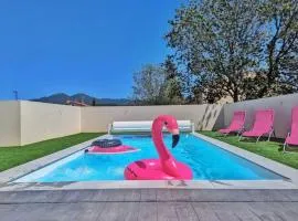 Villa 8 pers, Piscine privée, proche mer