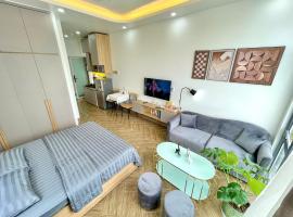 Dr 502 Modern Studio With City View And Kitchen，位于芹苴的带停车场的酒店