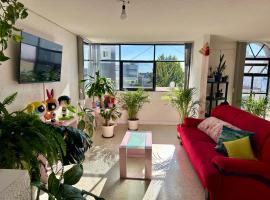 Departamento céntrico compartido，位于帕丘卡德索托的酒店