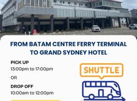 Grand Sydney Hotel，位于巴淡岛中心的带按摩浴缸的酒店