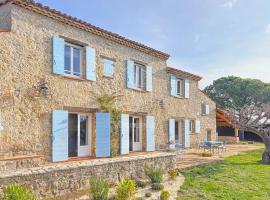 Le Mas Valou, villa en pierre dans les hauteurs de Fayence，位于图雷特的酒店