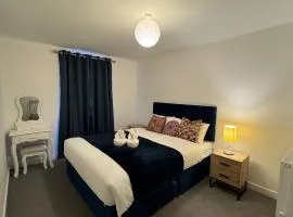 town centre 3, 1st floor, king bed entire flat
