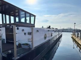The Swan Flotel - Barton Marina，位于特伦特河畔伯顿的酒店