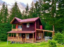 Cosy wooden house in the heart of Apuseni.，位于贝利什的酒店