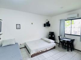 Ap em bairro nobre com garagem e ar