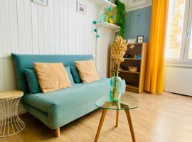 L Appart&rsquo; Grande Plage，位于莱萨布勒-多洛讷的自助式住宿