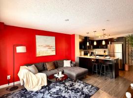 1Bed Highrise condo Orange house, clearview area, recreation center，位于埃德蒙顿的酒店