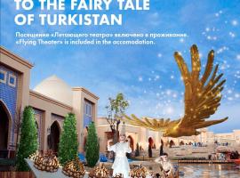KARAVANSARAY Turkistan Harbour Hotel -FLYING THEATRE ACCESS，位于Türkistan的酒店