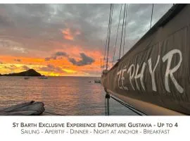 CATAMARAN ZEPHYR EXPERIENCE EXCLUSIVE Navigation, diner, nuit, petit-déjeuner inclus
