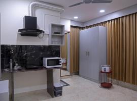 Yendluri's - Studio Flat-4 Kondapur, Gachibowli，位于Lingampalli的酒店