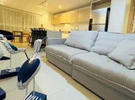 Self Checkin 24h Apê Acolhedor em Itajaí Ar e Wifi