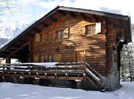 Chalet Tradizionale con bel giardino，位于尚波吕克的酒店