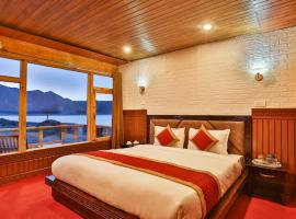 Snow Pine Luxury Wooden Cottage，位于Tangtse的酒店