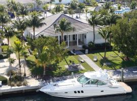 Waterfront Home w Ocean View Pool, Dock and Games