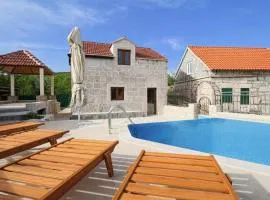 Stone House in Makarska with Pool & Mountain View